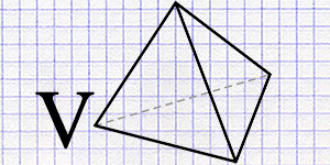 Volume of a tetrahedron
